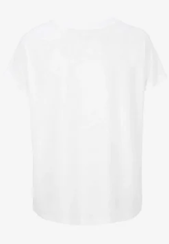 Trikåtopp med korta ärmar Toppar & T-Shirts|Plus Size