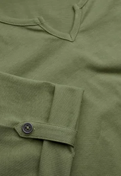 Discount Trikåtopp med 3/4-långa ärmar Toppar & T-Shirts|Plus Size