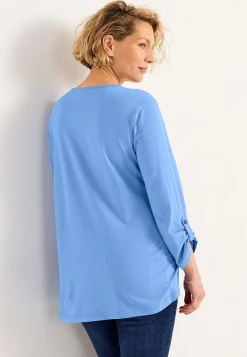 Best Trikåtopp med 3/4-långa ärmar Toppar & T-Shirts|Plus Size