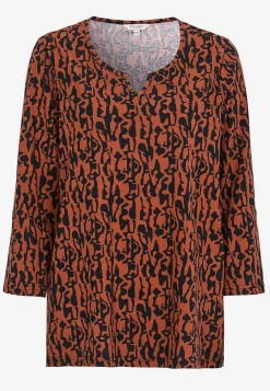 Best Trikåtopp med 3/4-långa ärmar Toppar & T-Shirts|Plus Size