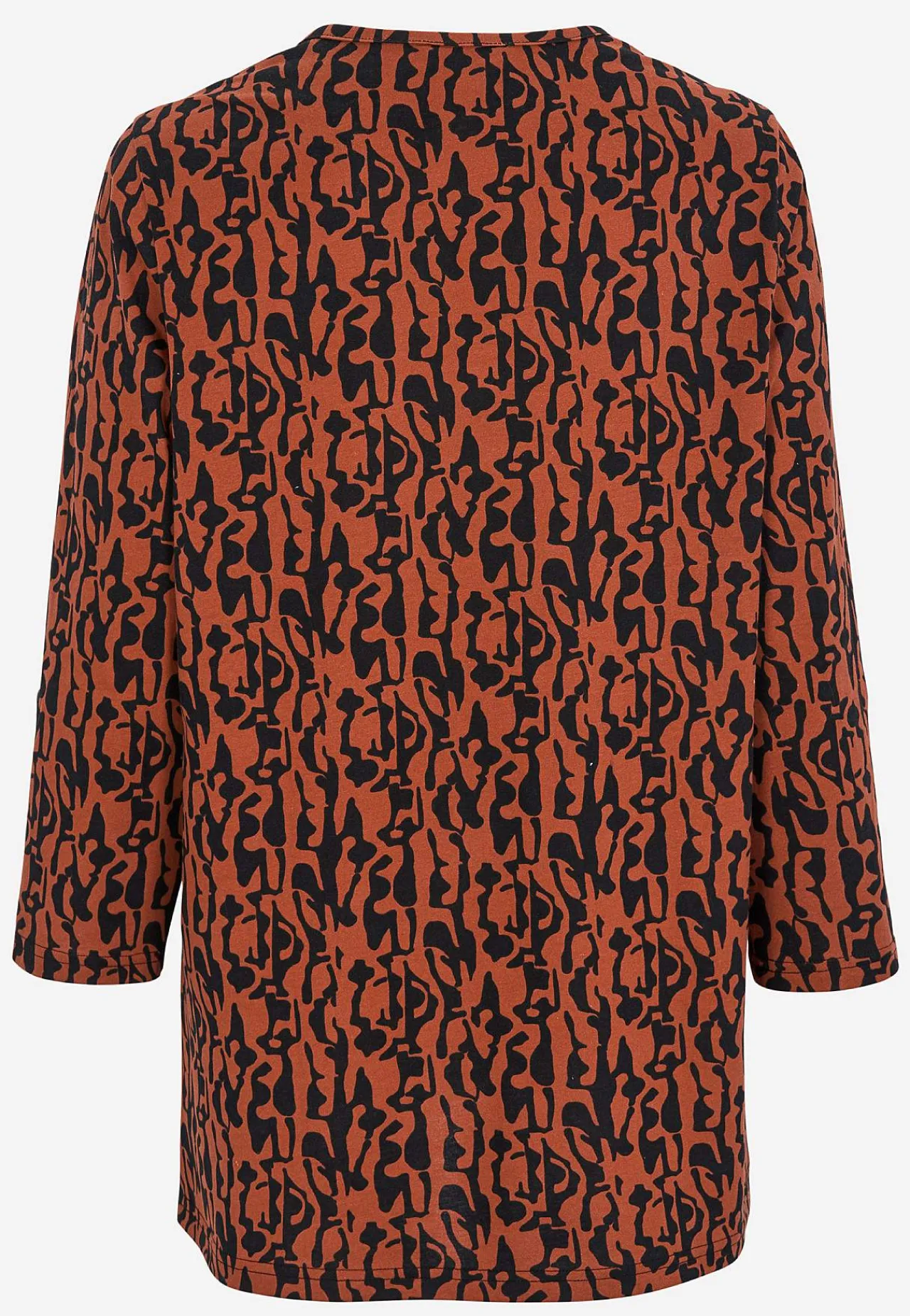 Best Trikåtopp med 3/4-långa ärmar Toppar & T-Shirts|Plus Size