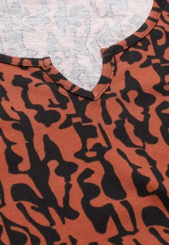 Best Trikåtopp med 3/4-långa ärmar Toppar & T-Shirts|Plus Size
