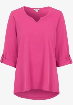 New Trikåtopp med 3/4-långa ärmar Toppar & T-Shirts|Plus Size