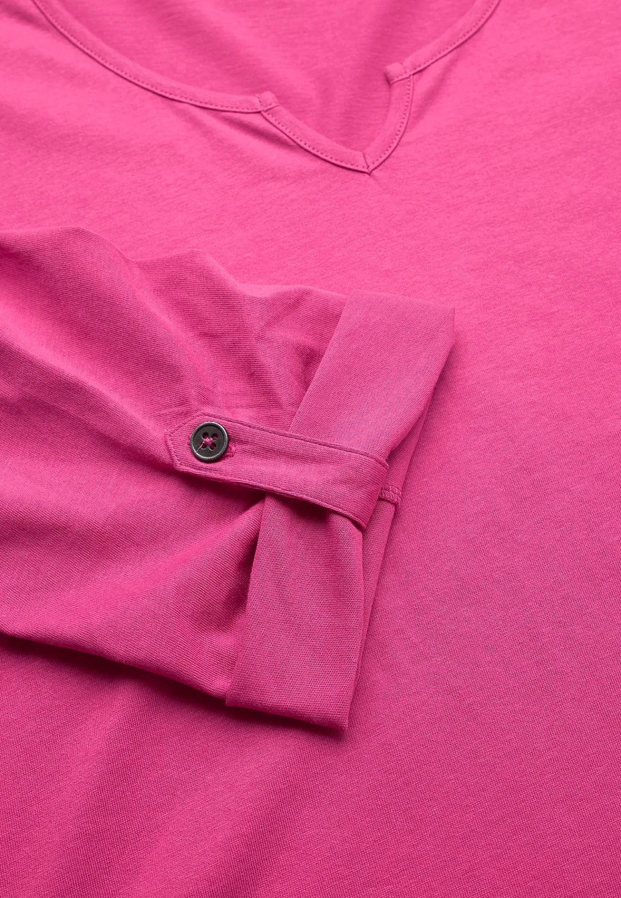 New Trikåtopp med 3/4-långa ärmar Toppar & T-Shirts|Plus Size