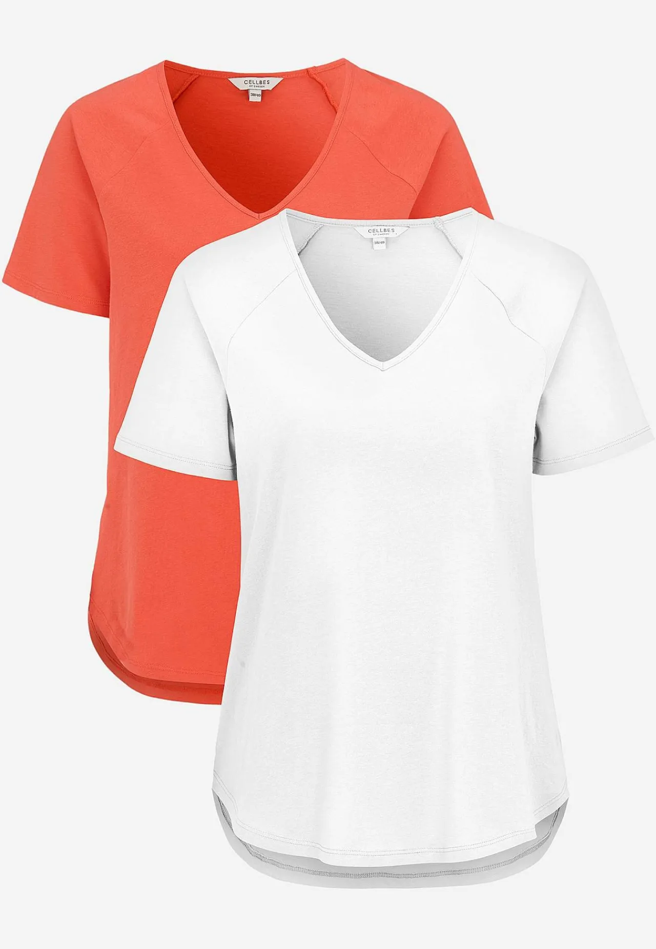 Online Trikåtopp med raglanärm Alex 2-pack Toppar & T-Shirts|Basplagg