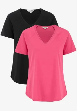 Trikåtopp med raglanärm Alex 2-pack Toppar & T-Shirts|Basplagg