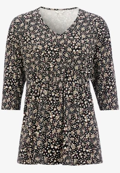 Discount Trikåtopp med 3/4-ärm Toppar & T-Shirts|Plus Size