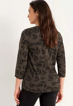 Clearance Trikåtopp med rynkdetaljer Toppar & T-Shirts|Plus Size
