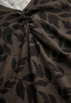 Clearance Trikåtopp med rynkdetaljer Toppar & T-Shirts|Plus Size