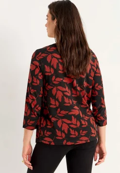 Sale Trikåtopp med rynkdetaljer Toppar & T-Shirts|Plus Size
