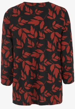 Sale Trikåtopp med rynkdetaljer Toppar & T-Shirts|Plus Size