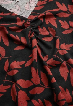 Sale Trikåtopp med rynkdetaljer Toppar & T-Shirts|Plus Size