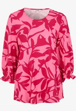 Online Trikåtopp med smockdetalj Toppar & T-Shirts|Plus Size