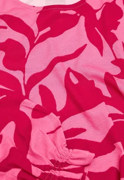 Online Trikåtopp med smockdetalj Toppar & T-Shirts|Plus Size