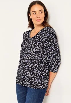 Sale Trikåtopp med struktur Toppar & T-Shirts|Plus Size