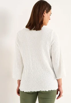 Sale Trikåtopp med struktur Toppar & T-Shirts|Plus Size