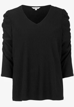 Hot Trikåtopp med struktur Toppar & T-Shirts|Plus Size