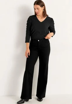 Hot Trikåtopp med struktur Toppar & T-Shirts|Plus Size