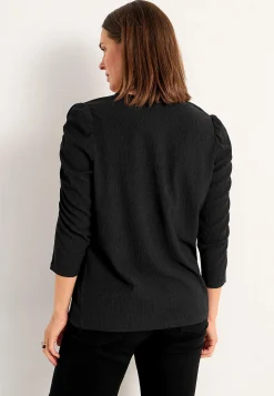 Hot Trikåtopp med struktur Toppar & T-Shirts|Plus Size
