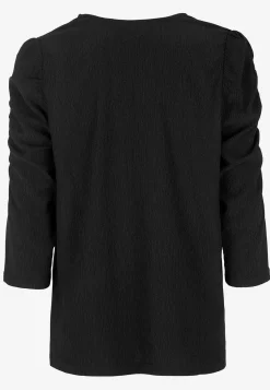 Hot Trikåtopp med struktur Toppar & T-Shirts|Plus Size