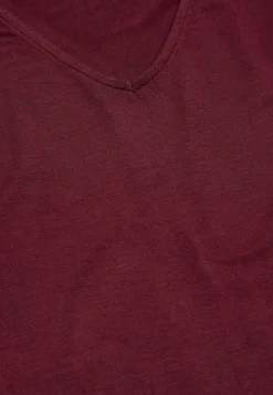 Trikåtopp med volangärmar Toppar & T-Shirts|Plus Size