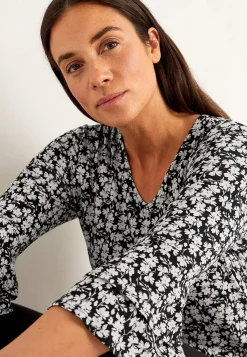 New Trikåtopp med volangärmar Toppar & T-Shirts|Plus Size