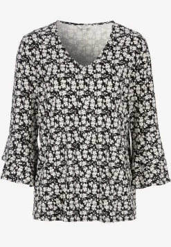 New Trikåtopp med volangärmar Toppar & T-Shirts|Plus Size