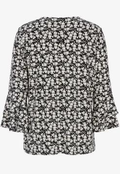 New Trikåtopp med volangärmar Toppar & T-Shirts|Plus Size