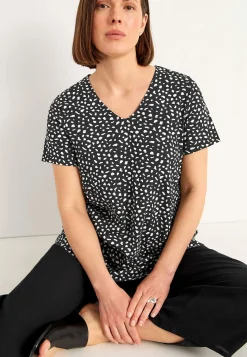 Clearance Trikåtunika med fickor Tunikor|Plus Size