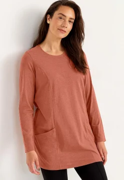 Outlet Trikåtunika med fickor Tunikor|Plus Size
