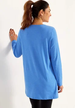 Clearance Trikåtunika med fickor Tunikor|Plus Size