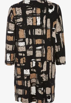 Clearance Trikåtunika med fickor Tunikor|Plus Size