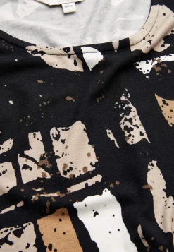 Clearance Trikåtunika med fickor Tunikor|Plus Size