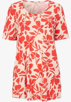 Trikåtunika med fickor Tunikor|Plus Size
