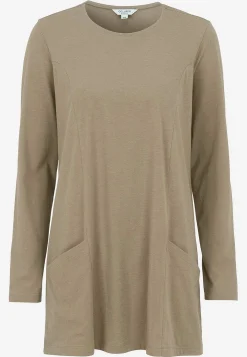 Outlet Trikåtunika med fickor Tunikor|Plus Size