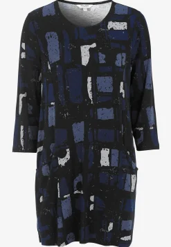 Hot Trikåtunika med fickor Tunikor|Plus Size