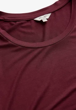 New Trikåtunika med korta ärmar Tunikor|Plus Size