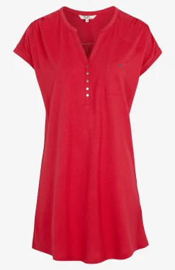 Sale Trikåtunika med metallknappar Tunikor|Plus Size