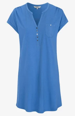 Hot Trikåtunika med metallknappar Tunikor|Plus Size