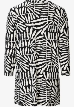 Clearance Trikåtunika med 3/4-ärm Tunikor|Plus Size