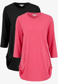 Best Trikåtunika med 3/4-ärm Alexia 2-pack Toppar & T-Shirts|Tunikor