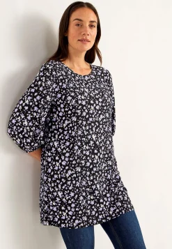 Sale Trikåtunika med struktur Tunikor|Plus Size
