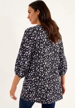 Sale Trikåtunika med struktur Tunikor|Plus Size