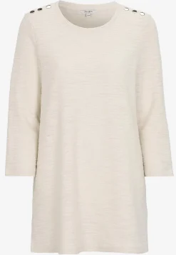 Trikåtunika med struktur Tunikor|Plus Size