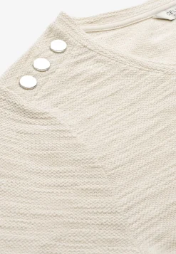 Trikåtunika med struktur Tunikor|Plus Size