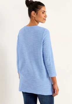 Clearance Trikåtunika med struktur Tunikor|Plus Size