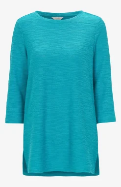 Clearance Trikåtunika med struktur Tunikor|Plus Size