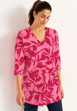 Discount Trikåtunika med veckdetalj Tunikor|Plus Size