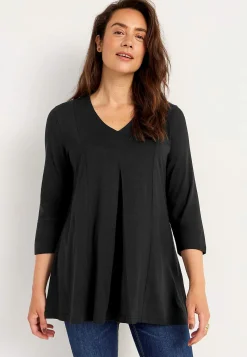 Sale Trikåtunika med veckdetalj Tunikor|Plus Size