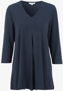 Clearance Trikåtunika med veckdetalj Tunikor|Plus Size